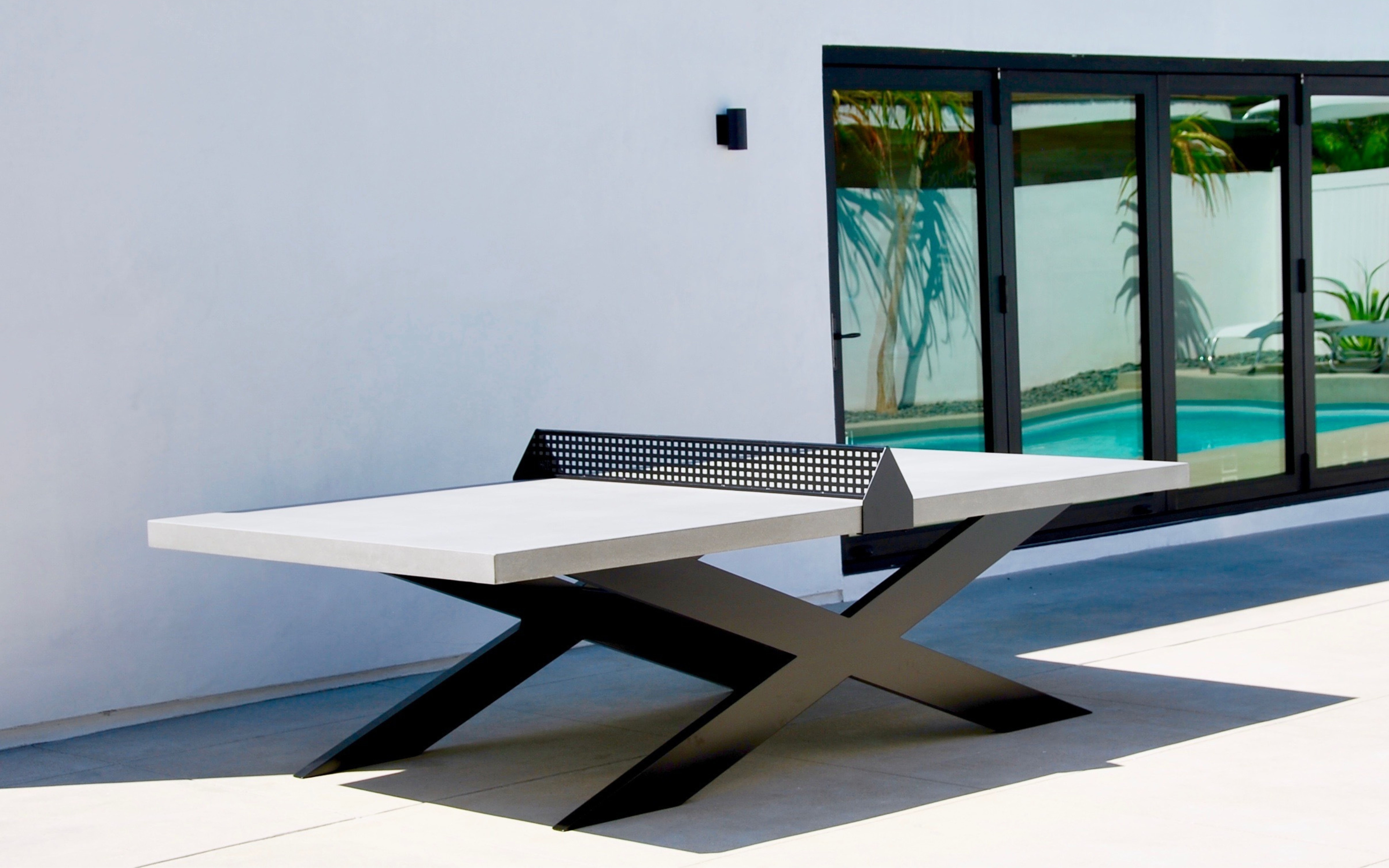 X Frame Ping Pong Table | Spruce & Gander